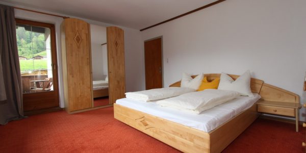 Haus Hertha 3er-Apartment Schlafzimmer
