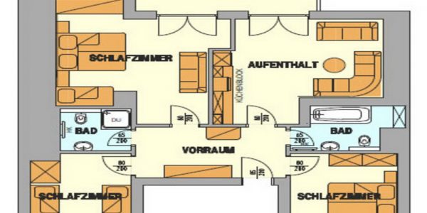 Haus Zerza Lifthaus 6-7er Apart Grundriss