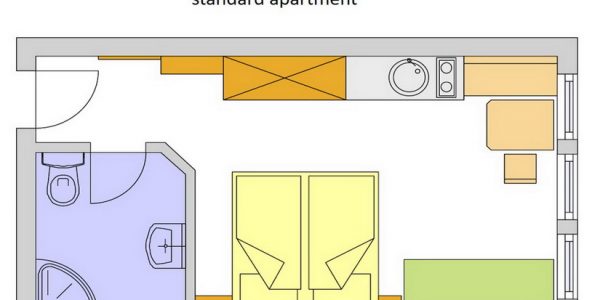 Haus Alexandra Apart Nr. 23 Grundriss