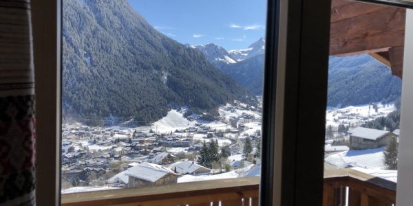 Haus Talblick Blick vom Balkon