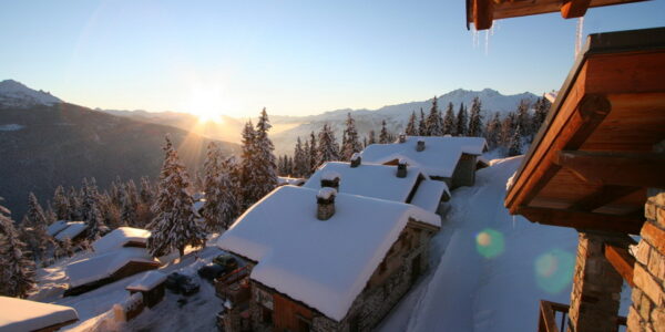 Chalet Le Crystal Ausblick (1)